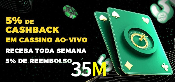 Promoções do cassino ao Vivo 35M